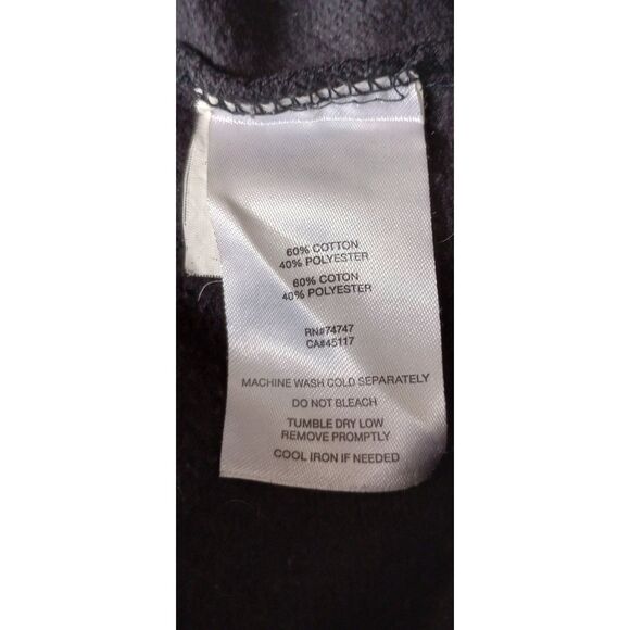 Cabela's Women's Size Small Petite Black Hoodie with Pink Cabela's Logo - Picture 6 of 7